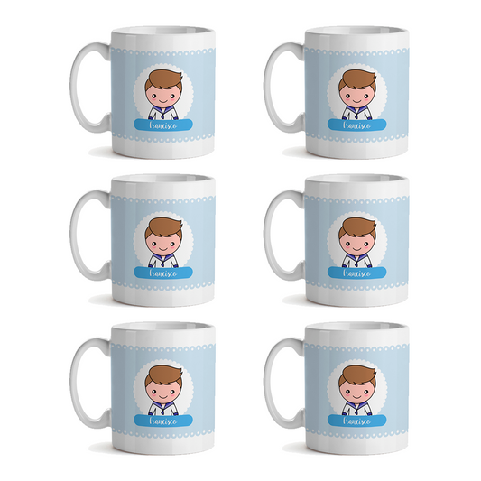 Taza Personalizada Recuerdo Comunión Clásico