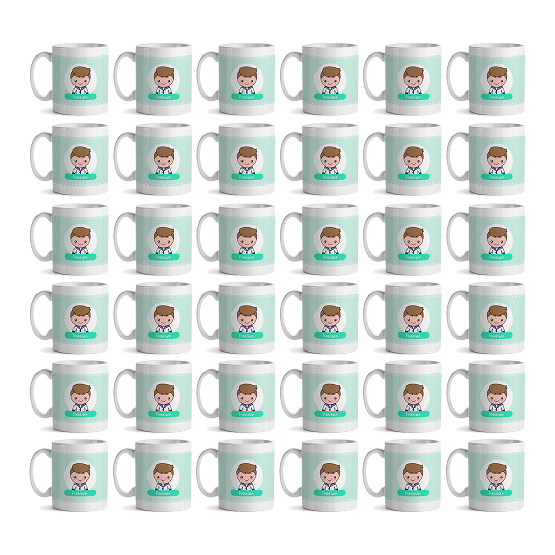 Taza Personalizada Recuerdo Comunión Clásico