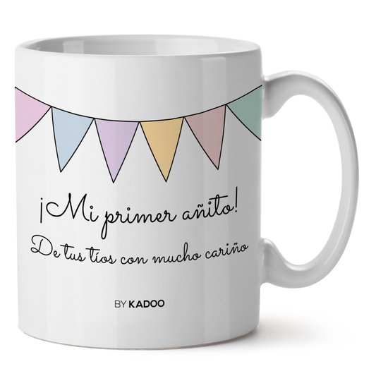 Taza Personalizada Cumpleaños Mi Primer Añito