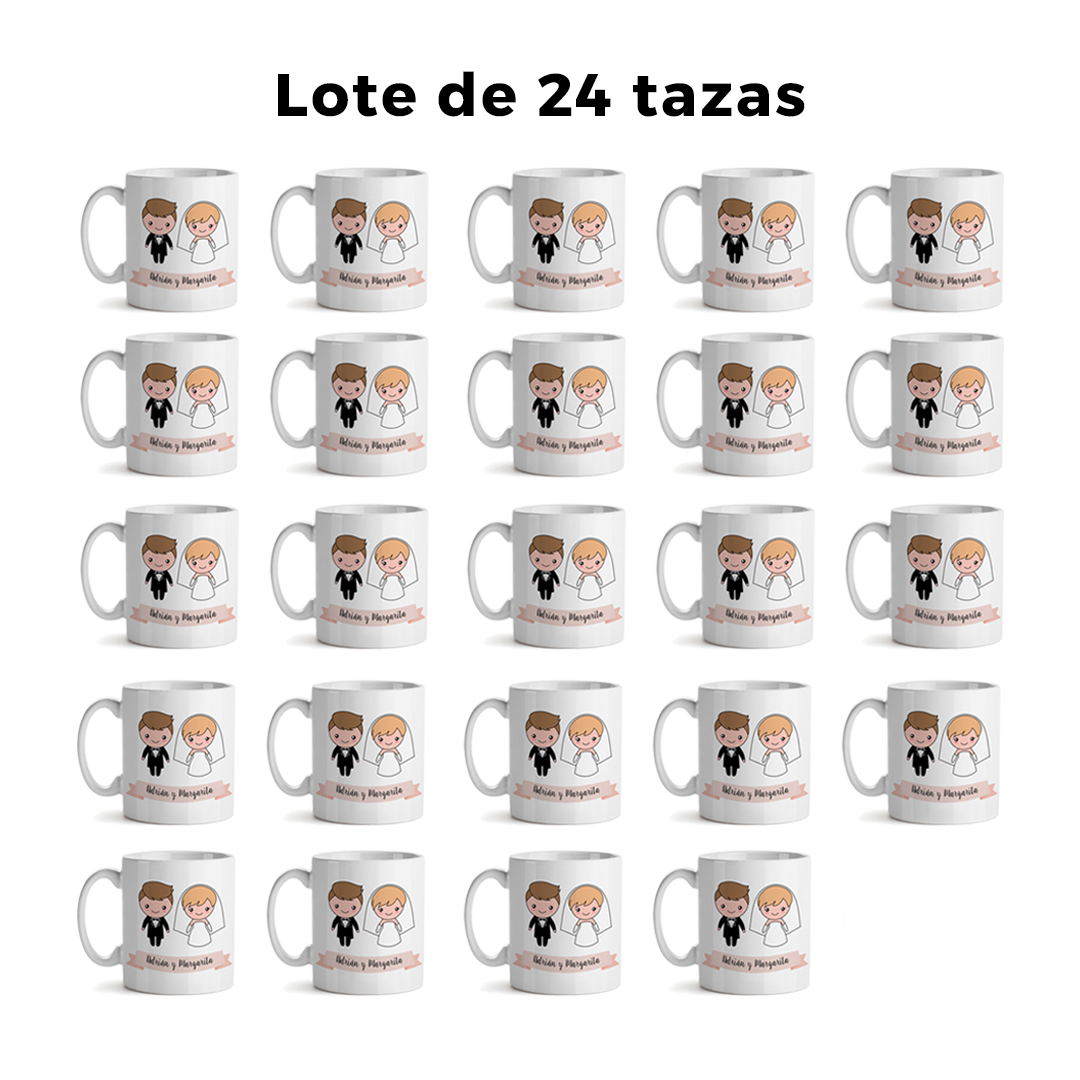 Taza Personalizada Boda Invitados Gracias por Venir