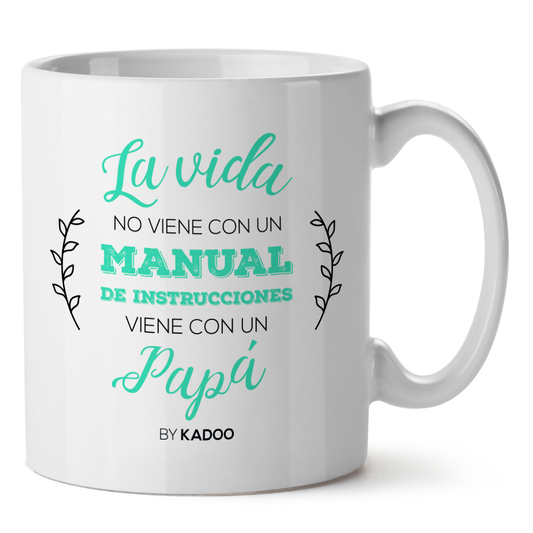 Taza Día del Padre Manual De Instrucciones
