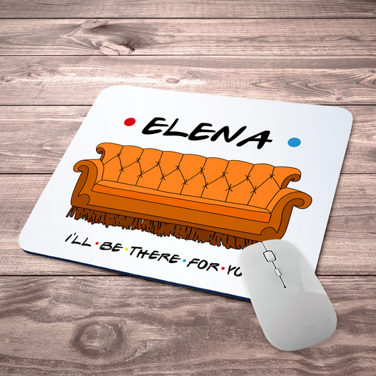 Alfombrilla de Ratón Personalizada Friki Friends con Nombre