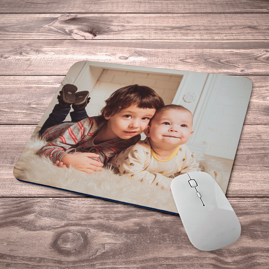 Alfombrilla de Ratón Personalizada con Foto y Texto