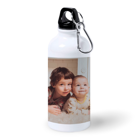Botella de Aluminio Personalizada con Foto y Texto