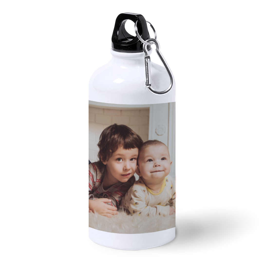 Botella de Aluminio Personalizada con Foto y Texto