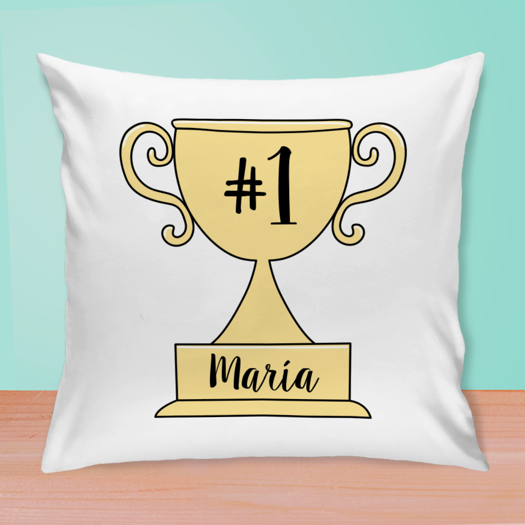 Cojín Personalizado Día de la Madre Mamá Eres La Number One con Nombre