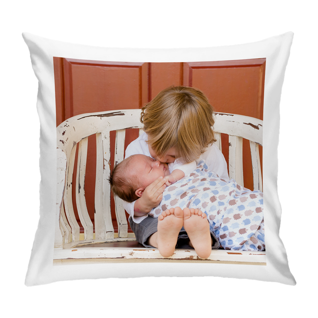 Cojín Personalizado de 40 x 40 cm con Foto y Texto
