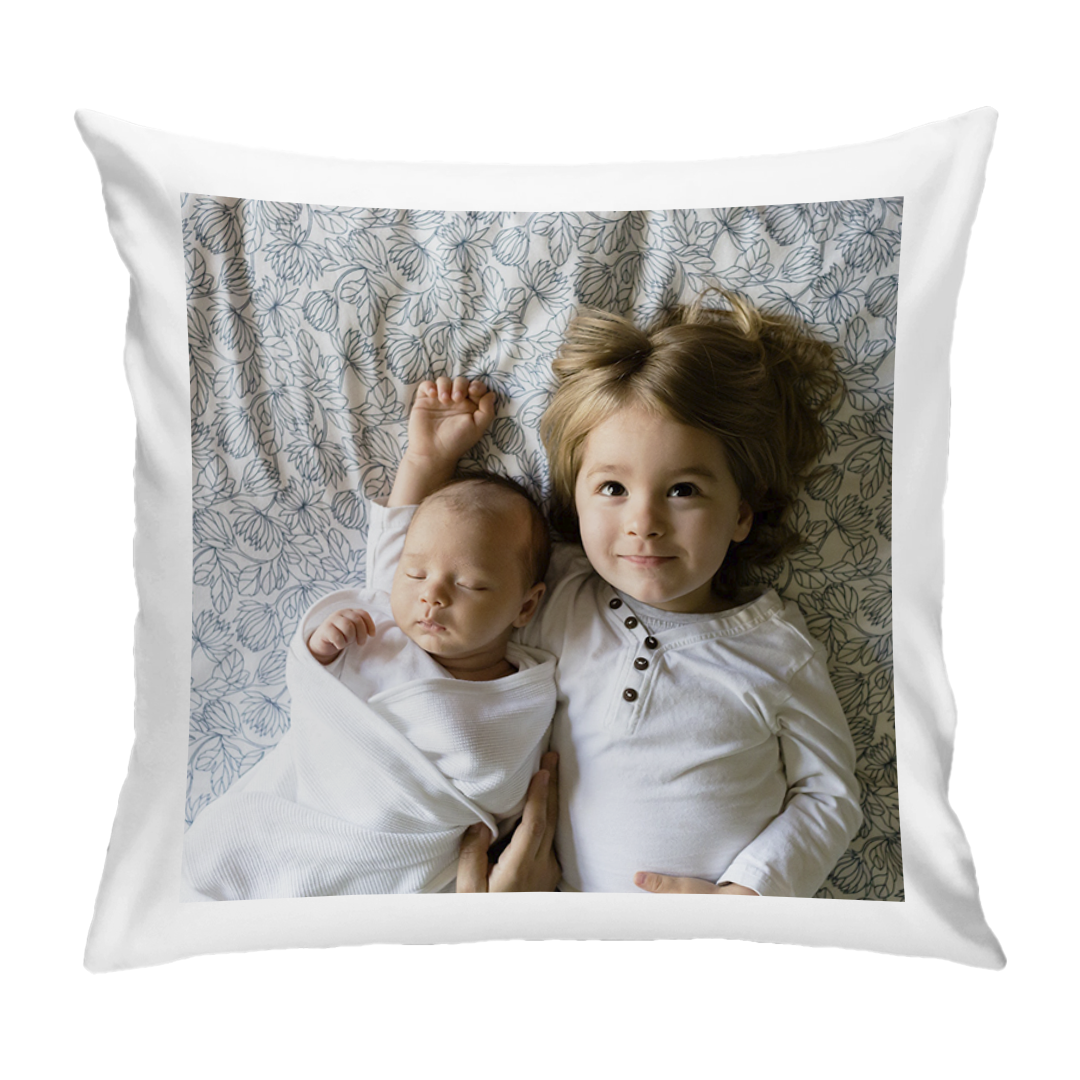 Cojín Personalizado de 40 x 40 cm con Foto y Texto