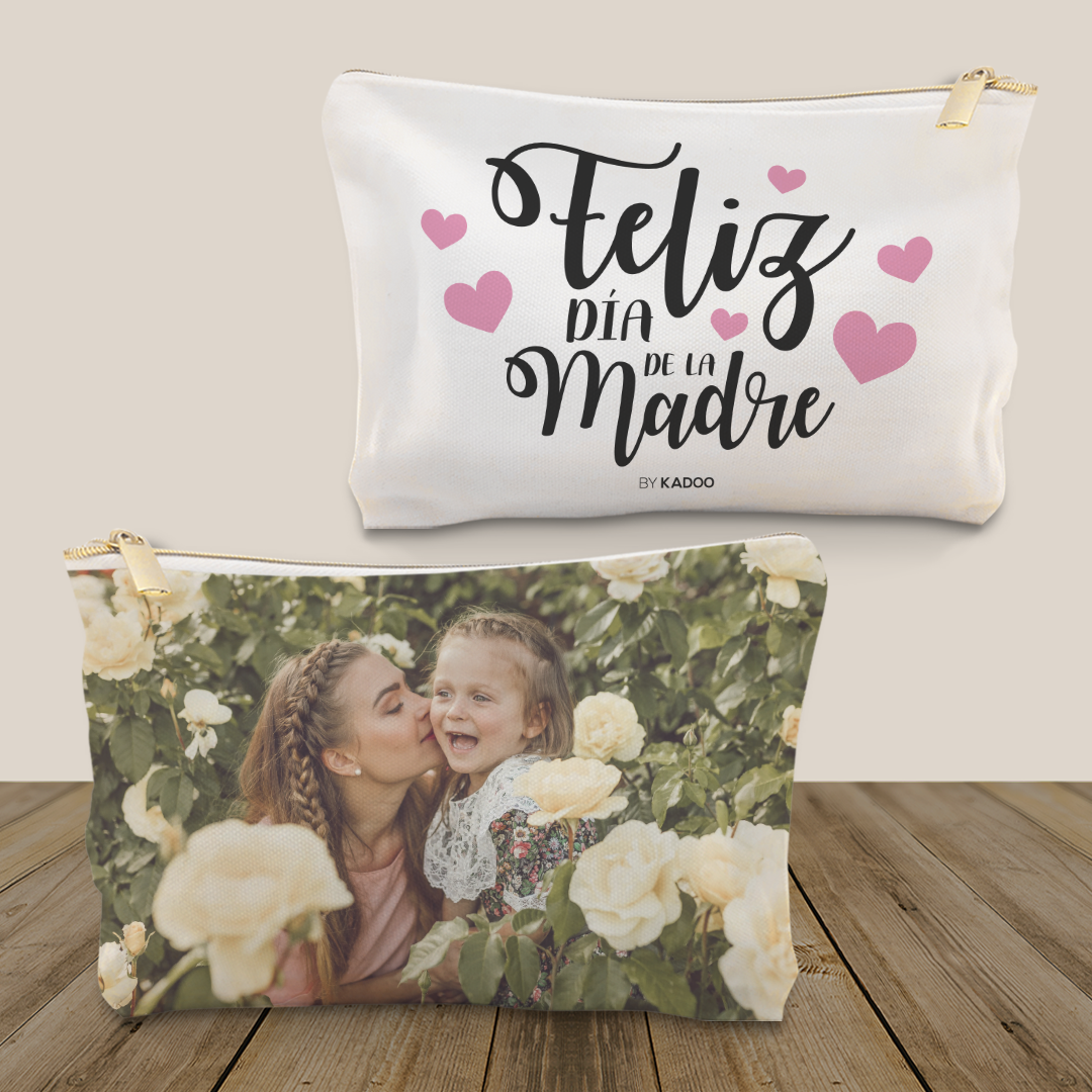 Neceser Personalizado Feliz Día de la Madre con Foto