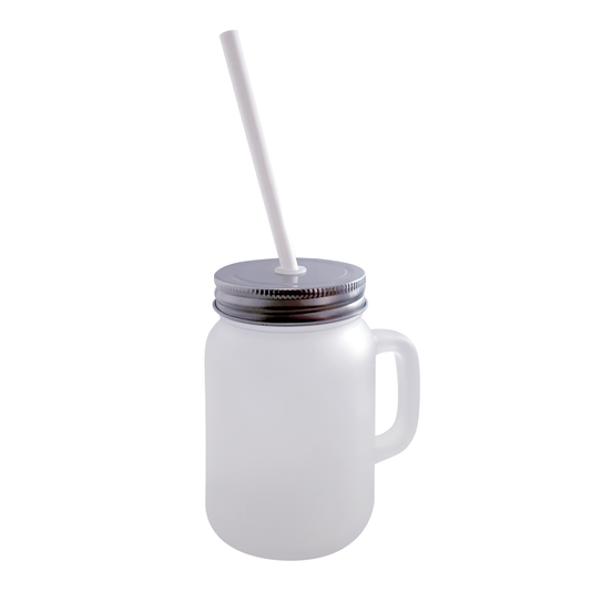 Jarra de Cristal con Tapa y Pajita San Valentín Te Quiero Hasta El Infinito Y Más Allá