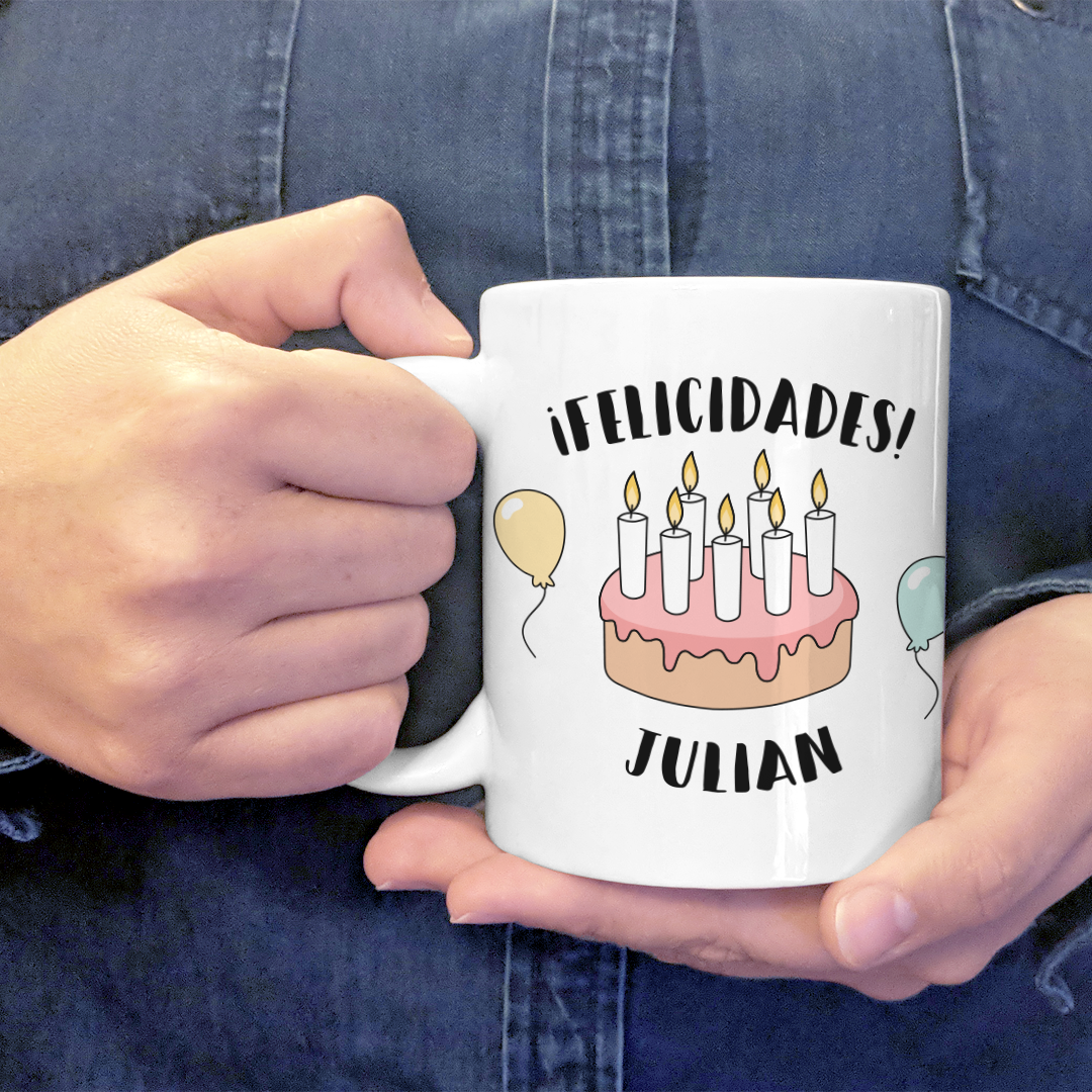 Taza Personalizada Cumpleaños Taitantos