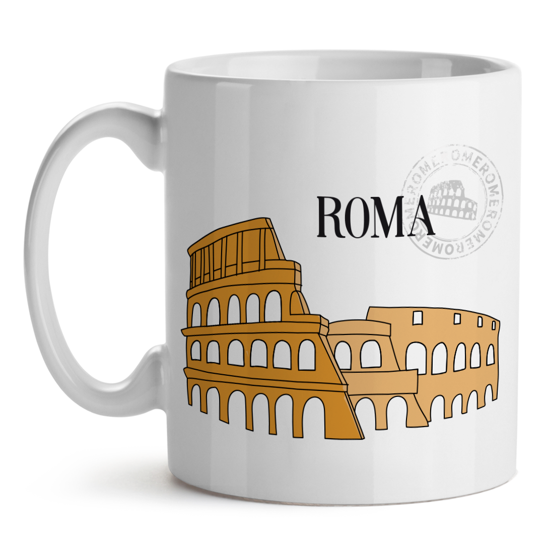 Taza San Valentín Viaje A Roma