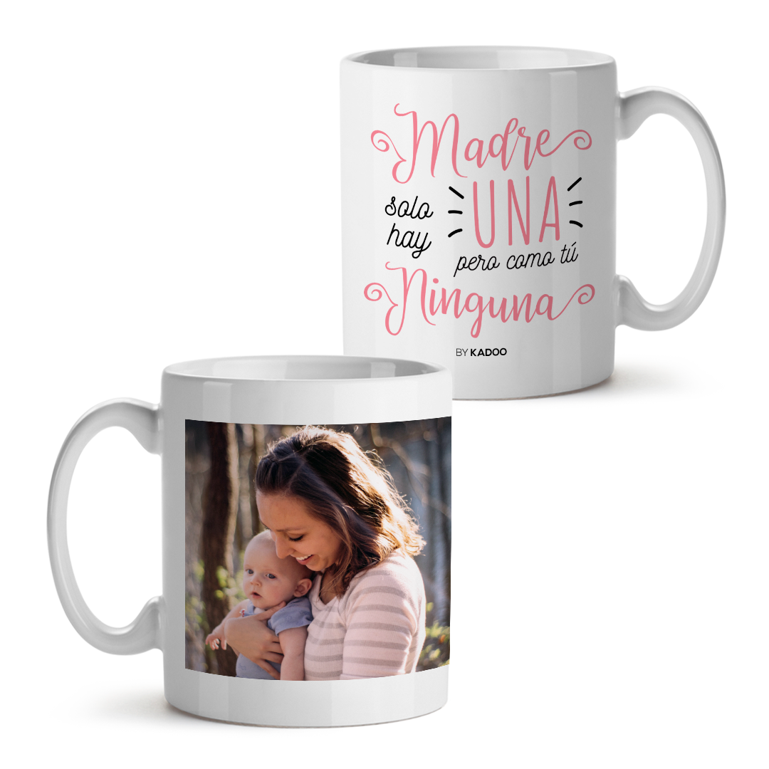 Taza Personalizada Día De La Madre Madre Solo Hay Una