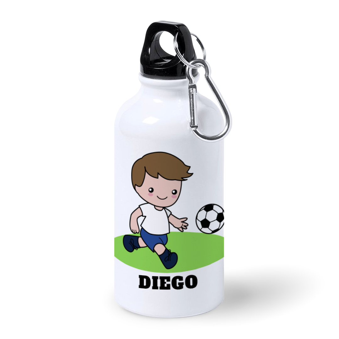 Botella de Aluminio Personalizada Infantil Equipos Fútbol